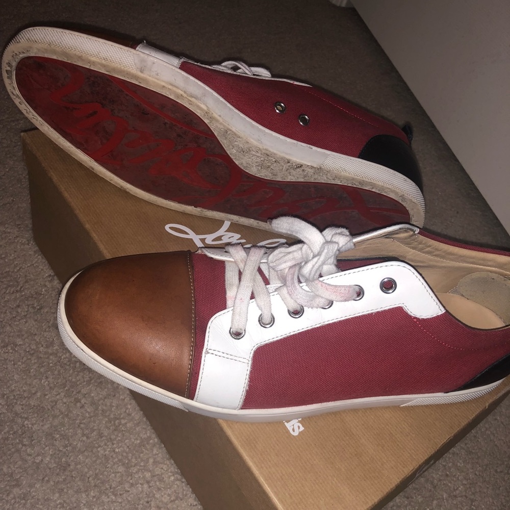 Authentic Men’s Christian Louboutin sneakers